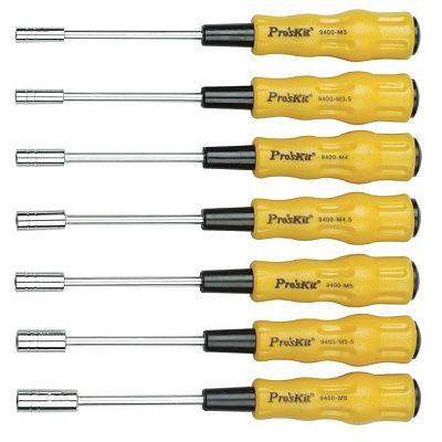 Набор отверток с торцевыми насадками для электроники ProsKit 1PK-9402