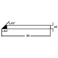 Сменное паяльное жало с односторонним срезом ProsKit SI-S120T-6C