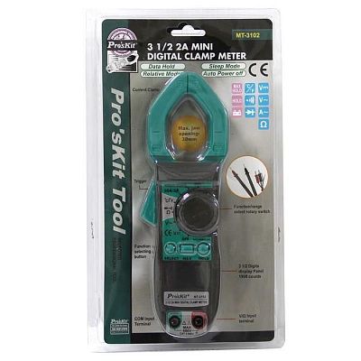 Мультиметр с токовыми клещами ProsKit MT-3102