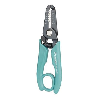 Клещи(стриппер) для зачистки проводов AWG 20-10(0.8/1.0/1.3/1.6/2.0/2.6mm) ProsKit 8PK-3002D