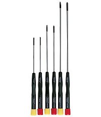 Набор прецизионных крестовых и шлицевых отверток с удлиненной рабочей частью  - 6 шт. ProsKit 8PK-50