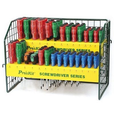 Набор отверток на демонстрационном стенде, 116 шт ProsKit SW-2128