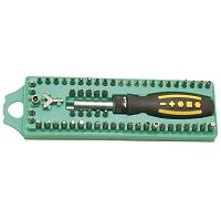 Отвертка-собачка (трещотка) со сменными насадками ProsKit SD-205