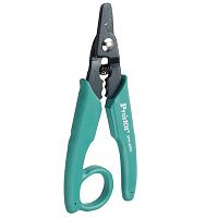 Инструмент для зачистки кабеля/ножницы, зачистка 0.4/26AWG, ножницы 1.3/16AWG ProsKit 8PK-208D