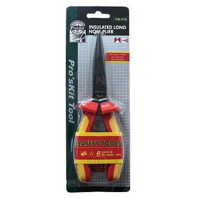 Длинногубцы изолированные 200мм ProsKit PM-918