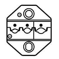 Сменные губки для обжима изолированных клемм 1,25-5,5кв.мм ProsKit CP-236DR