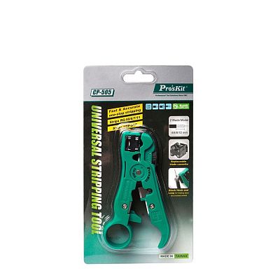Универсальный стриппер (UTP, STP) (RG-59/6/7/11) ProsKit CP-505