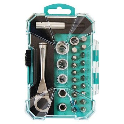 Набор сменных головок и бит с держателем  (27-в-1, 1/4'') ProsKit SD-2318M