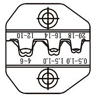 Сменные губки для обжима изолированных клемм 0,5-6кв.мм ProsKit CP-3003D47
