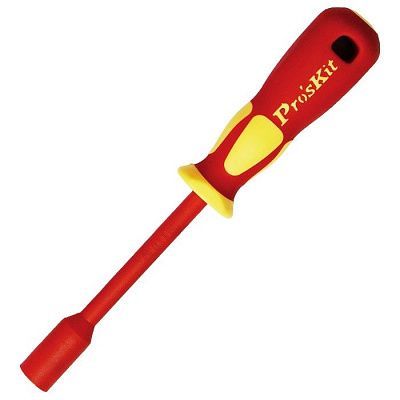 Изолированная торцевая отвертка (M12, 125 мм) до 1000В ProsKit SD-800-M12