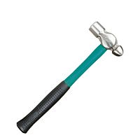 Молоток со стеклопластиковой рукояткой и бойком из полированной стали. Длина: 300 мм. ProsKit PD-260