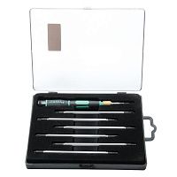 Реверсивная отвертка с набором сменных двусторонних насадок 7 шт. ProsKit SD-081B