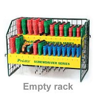 Демонстрационный стенд для отверток больших и средних размеров. Инструменты в комплект не входят Pro